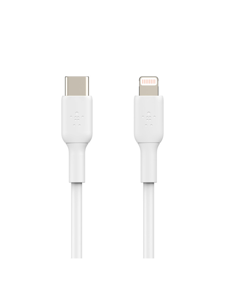 BELKIN BoostCharge Câble Lightning vers USB-C 2m (Blanc)