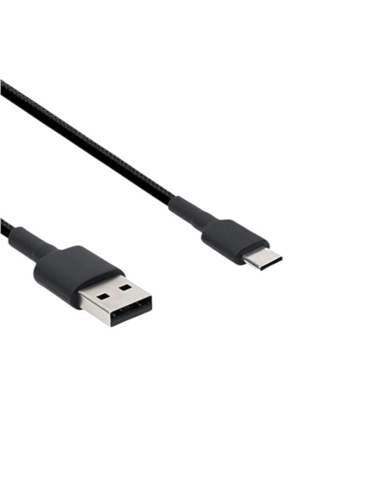 Xiaomi Câble Tressé USB-A vers USB-C 1m (Noir) | DOTIRI