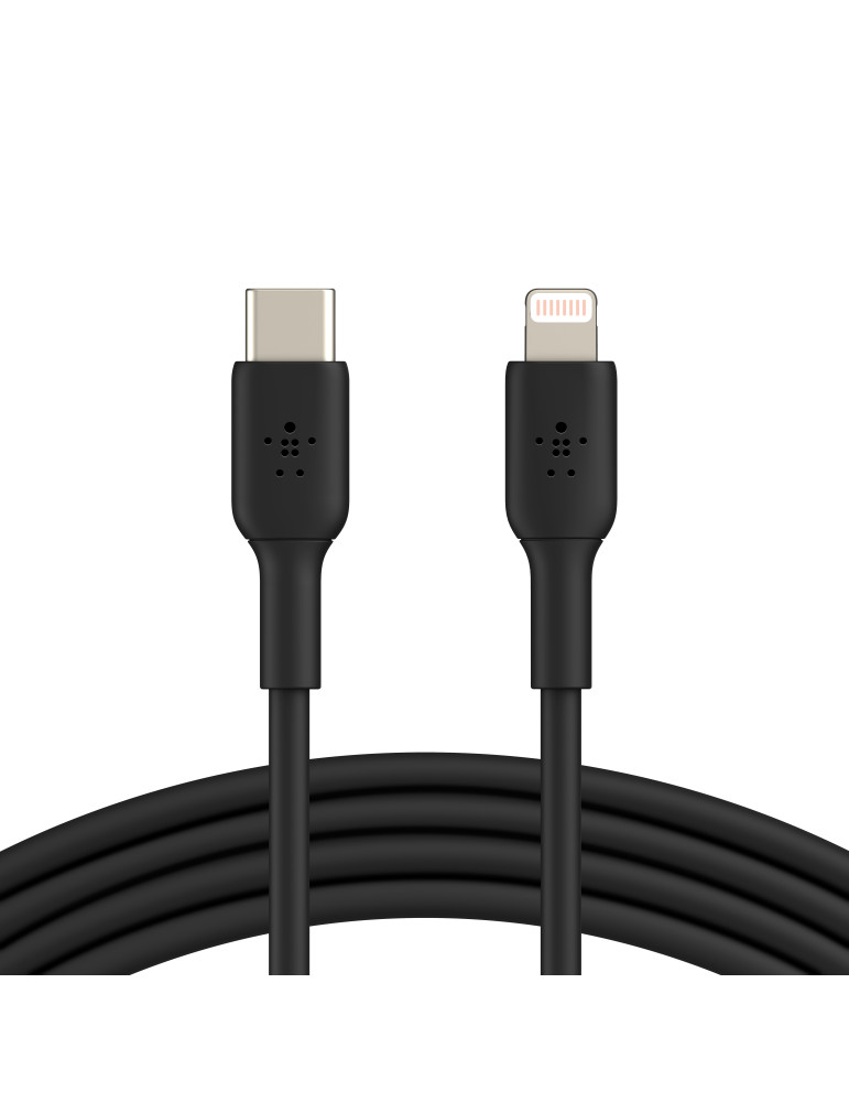 BELKIN Câble USB-C vers Lightning 1m (Noir) | DOTIRI