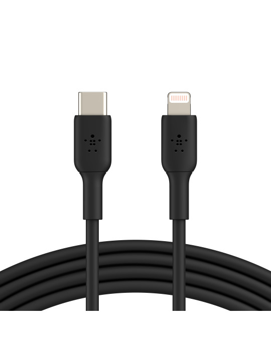 BELKIN Câble USB-C vers Lightning 1m (Noir) | DOTIRI