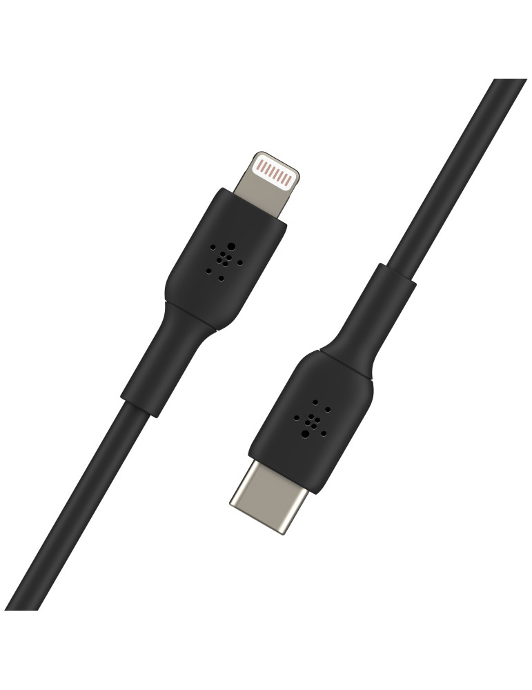 BELKIN Câble USB-C vers Lightning 1m (Noir) | DOTIRI