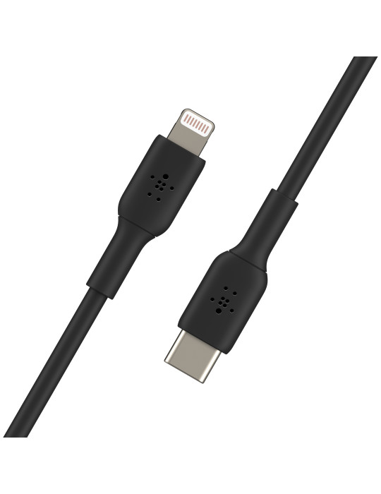 BELKIN Câble USB-C vers Lightning 1m (Noir) | DOTIRI