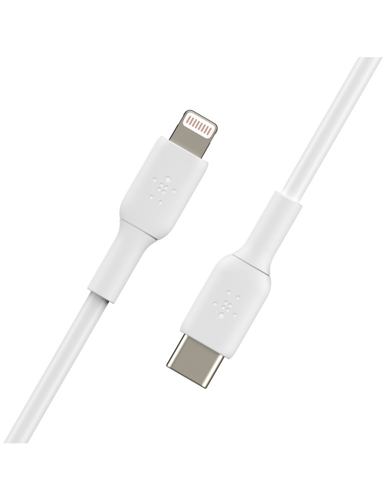 BELKIN Câble USB-C vers Lightning 1m (Blanc) | DOTIRI