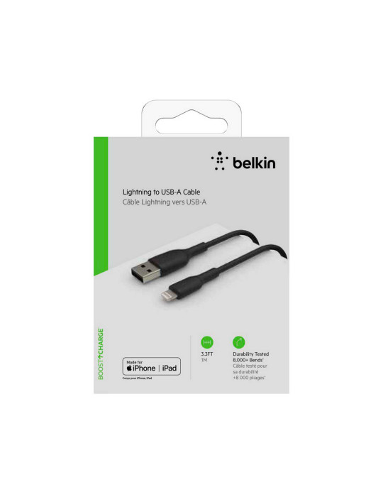 BELKIN Câble Lightning 1m (Noir) | DOTIRI