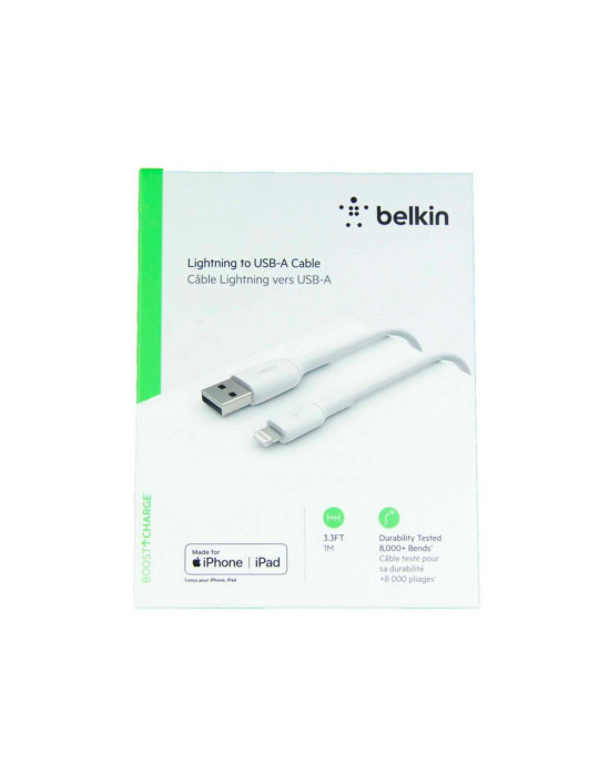 BELKIN Câble Lightning 1m (Blanc) | DOTIRI