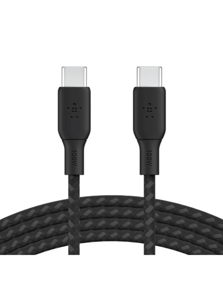 BELKIN Câble USB-C vers USB-C 100W 1m (Noir) | DOTIRI