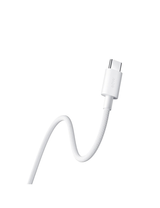 Xiaomi 3A Câble Tressé USB-C to USB-C 60W (1m) (Blanc)