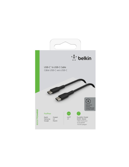 BELKIN Câble USB-C vers USB-C 240W 2m (Noir) | DOTIRI