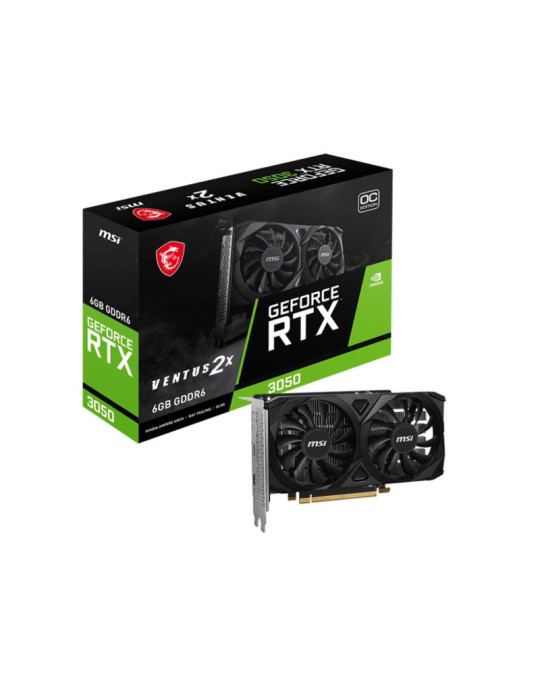 MSI VENTUS GeForce RTX 3050 2X E 6G OC NVIDIA 6