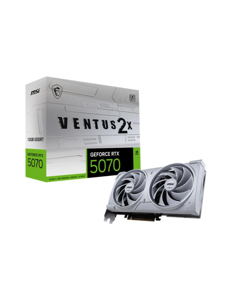 MSI GeForce RTX5070 VENTUS 2X OC White NVIDIA
