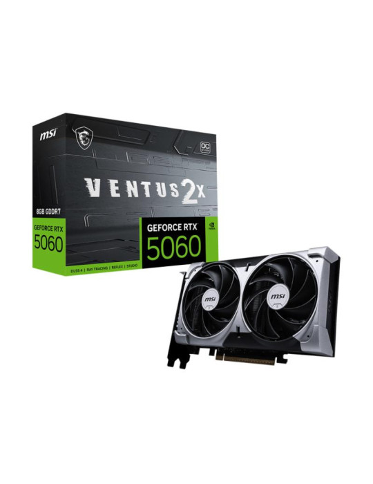 MSI GeForce RTX 5060 8G VENTUS 2X OC NVIDIA 8 Go