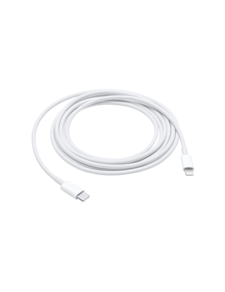 APPLE Câble USB-C vers Lightning 2m (Blanc) (Bulk)