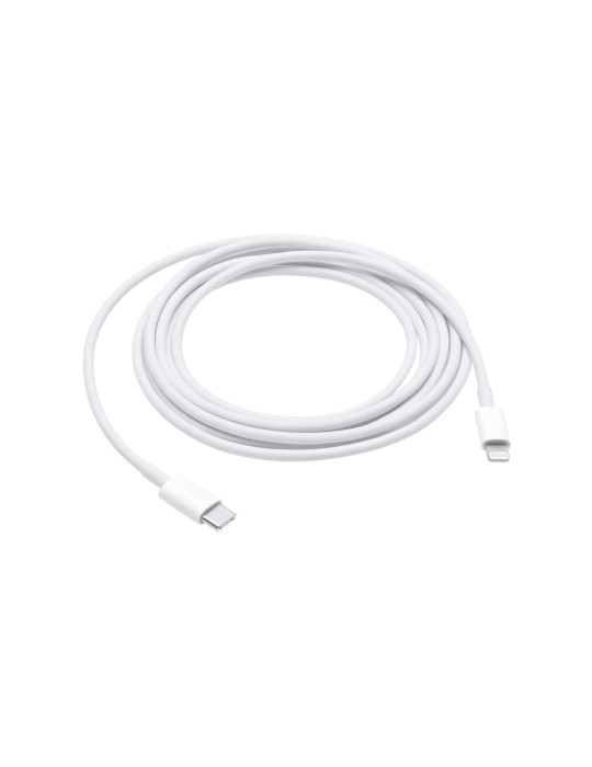 APPLE Câble USB-C vers Lightning 2m (Blanc) (Bulk)