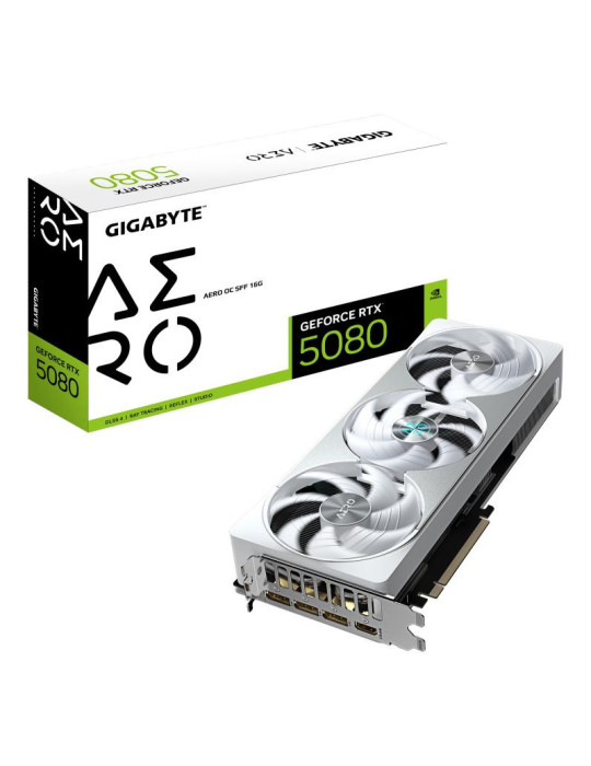GIGABYTE GeForce RTX 5080 AERO OC SFF 16G Carte