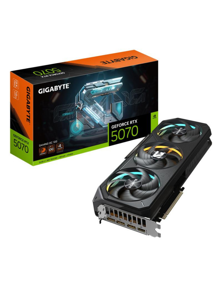 GIGABYTE GeForce RTX 5070 GAMING OC 12G Carte