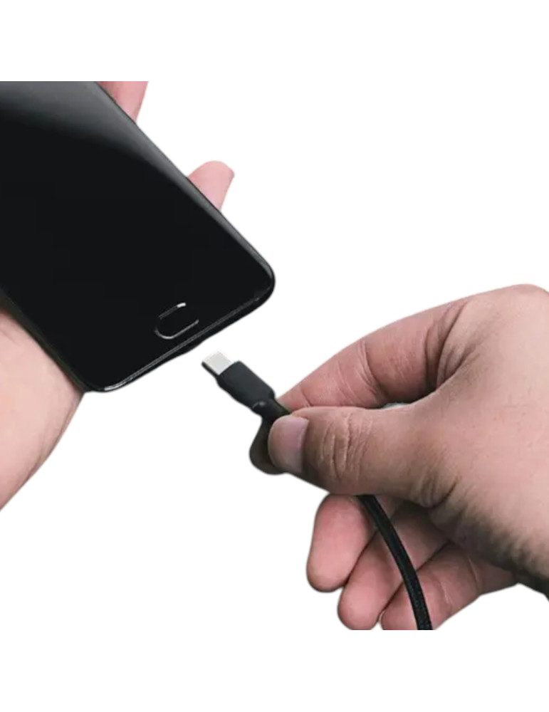Xiaomi 3A Câble Tressé USB-C to USB-C (10cm) | DOTIRI