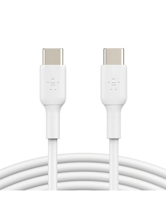 BELKIN Câble USB-C vers USB-C 2m (Blanc) | DOTIRI