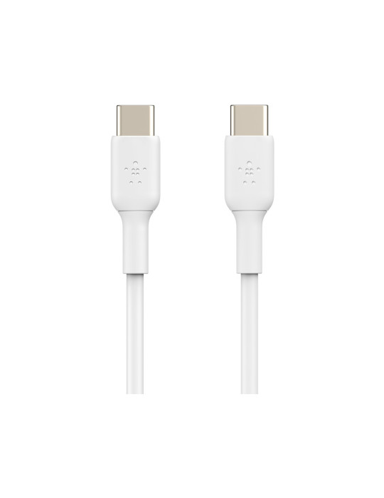 BELKIN Câble USB-C vers USB-C 2m (Blanc) | DOTIRI