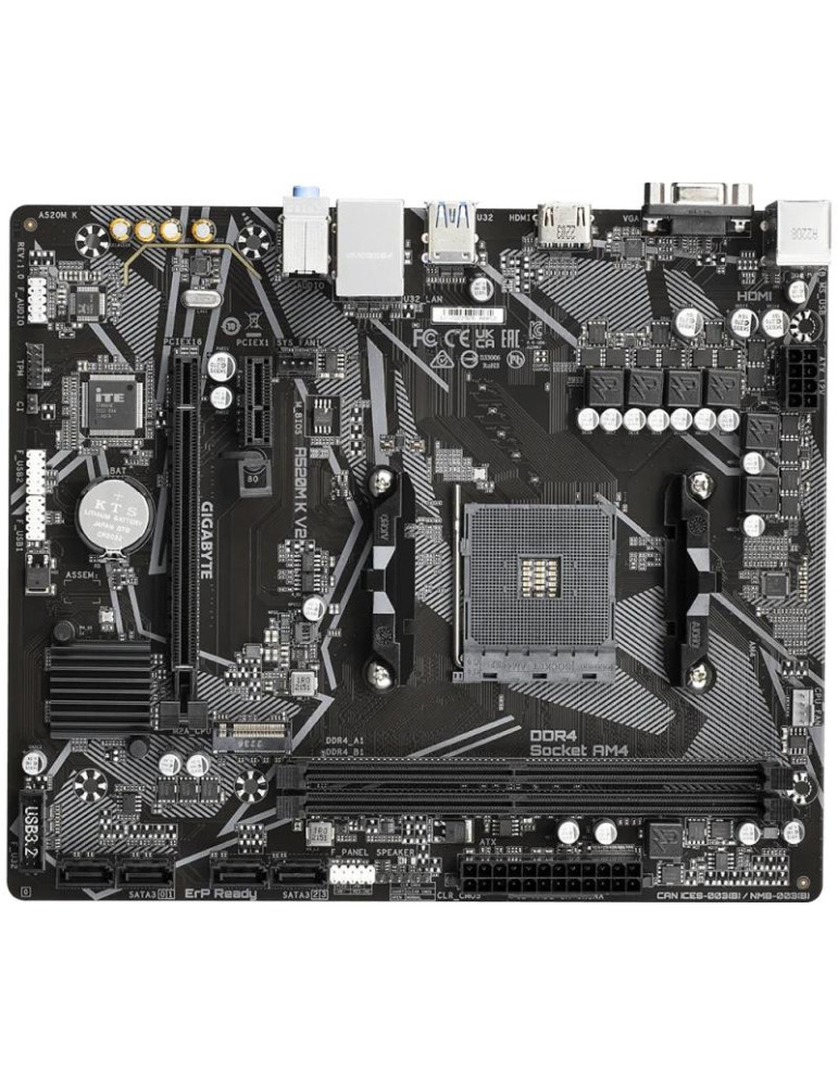 GIGABYTE A520M K V2 DDR4