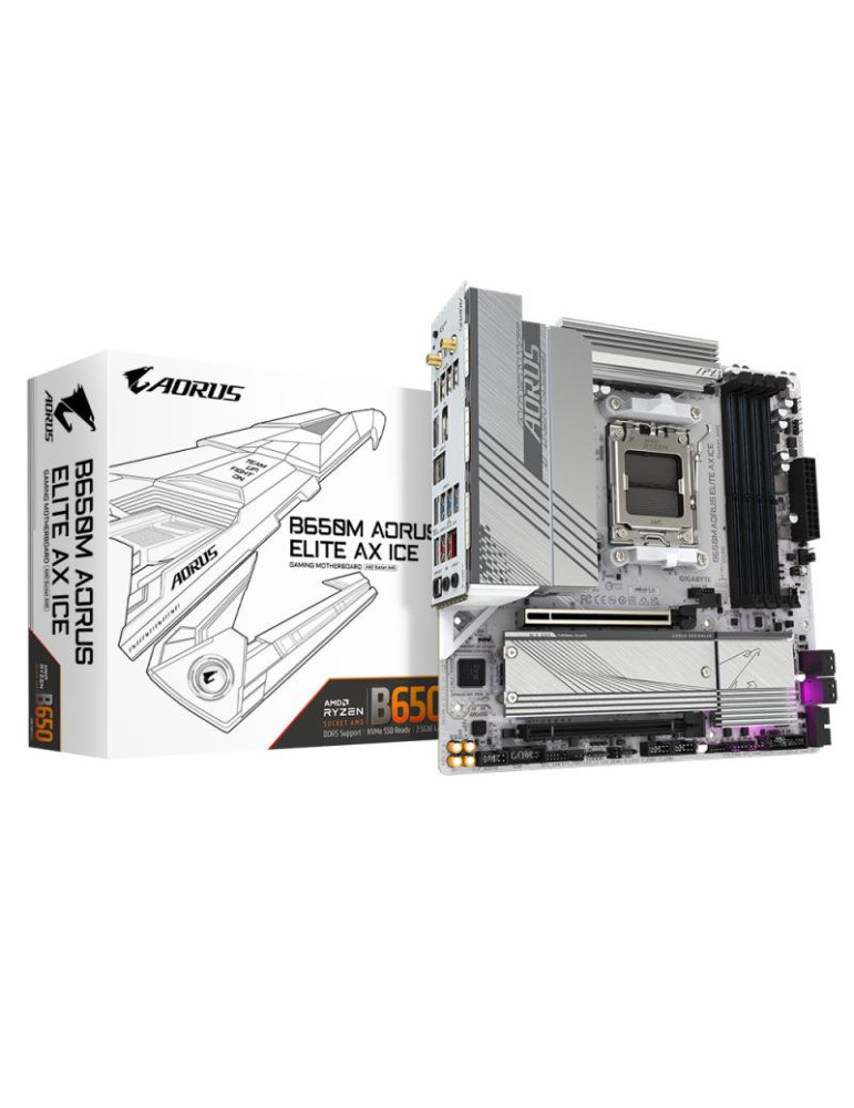 GIGABYTE B650M A ELITE AX ICE o