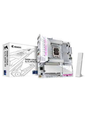 GIGABYTE B860M AORUS ELITE WF6E ICE