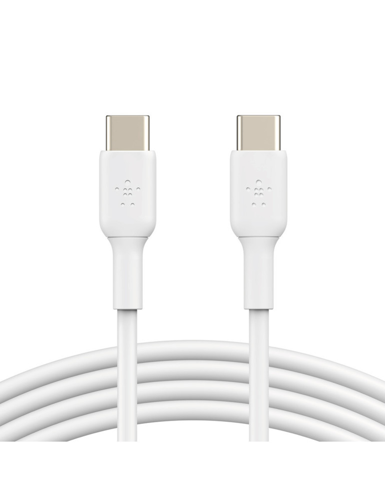 BELKIN Câble USB-C vers USB-C 1m (Blanc) | DOTIRI