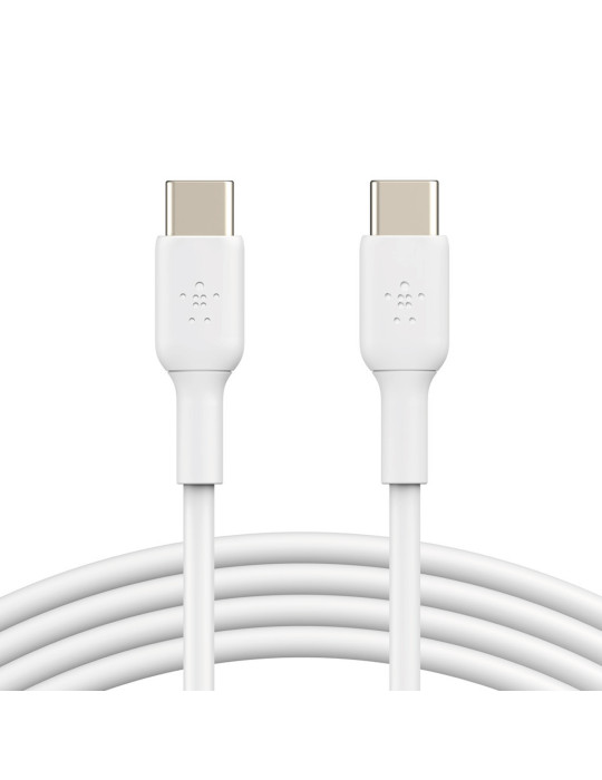 BELKIN Câble USB-C vers USB-C 1m (Blanc) | DOTIRI