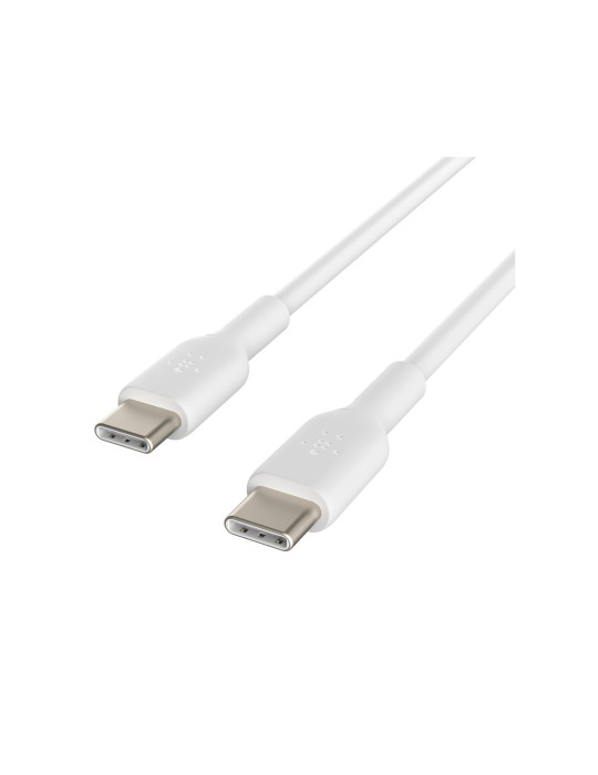 BELKIN Câble USB-C vers USB-C 1m (Blanc) | DOTIRI