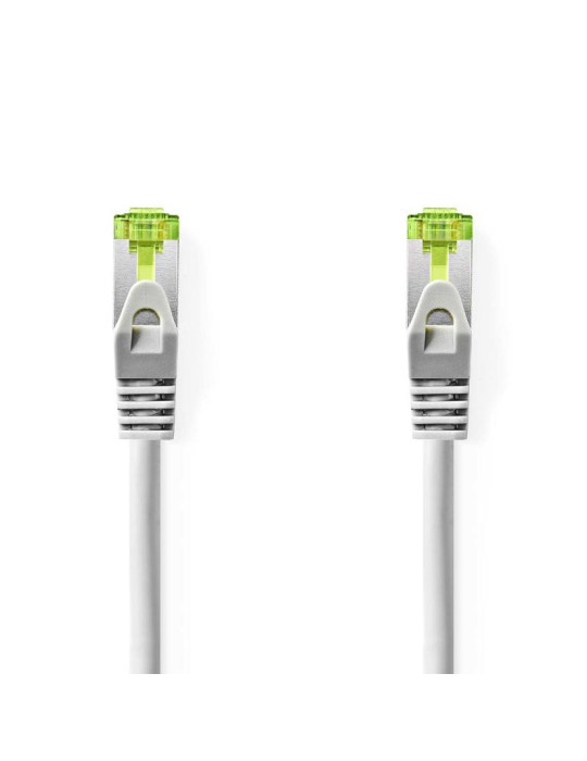 CABLE RJ45 CAT-7 S/FTP  MALE -MALE 10M GRIS