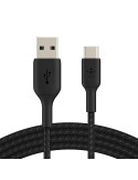 BELKIN Câble Tressé USB-C 1m (Noir) | DOTIRI