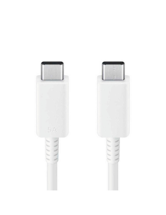SAMSUNG Câble 25W USB-C vers USB-C 1,8m (Blanc) (Bulk)