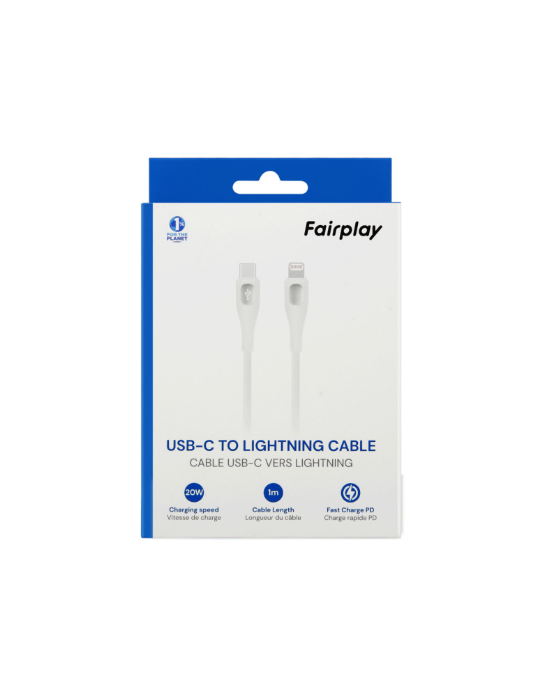 FAIRPLAY CALYPSO Câble USB-C vers Lightning 1m | DOTIRI