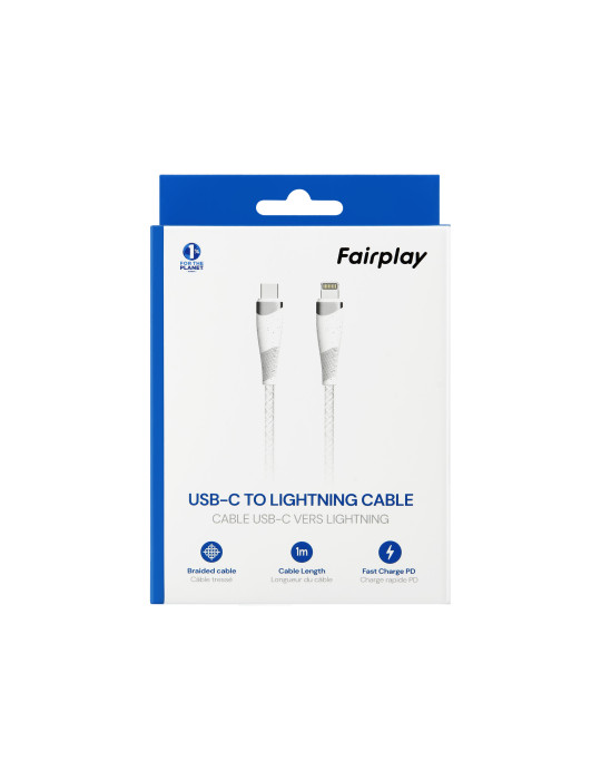 FAIRPLAY TORILIS Câble USB-C vers Lightning 1m | DOTIRI