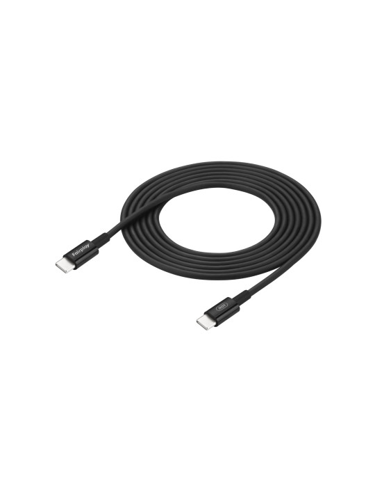 FAIRPLAY Câble 60W USB-C vers USB-C 1m (Noir) | DOTIRI