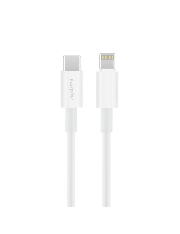 FAIRPLAY Câble TPE 27W USB-C vers Lightning 1m