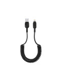 FAIRPLAY Câble Twisted Lightning 1,8m (Noir) | DOTIRI