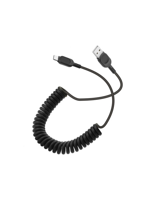 FAIRPLAY Câble Twisted USB-C 1,8m (Noir) | DOTIRI