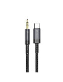 DEVIA Câble USB-C Vers Jack 3,5mm 1m (Noir) | DOTIRI