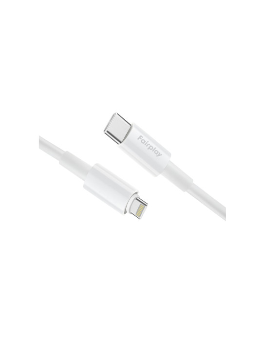 FAIRPLAY Câble TPE 27W USB-C vers Lighning 1m (Bulk)