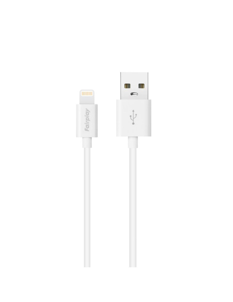 FAIRPLAY SENECIO Câble Lightning 1m (Blanc) | DOTIRI