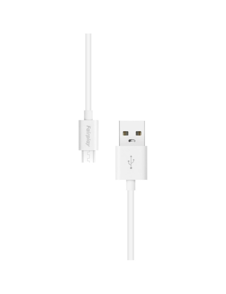 FAIRPLAY SENECIO Câble Micro-USB 1m (Blanc) | DOTIRI
