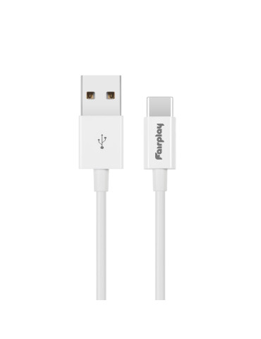 FAIRPLAY SENECIO Câble USB-C 1m (Blanc) (Bulk)