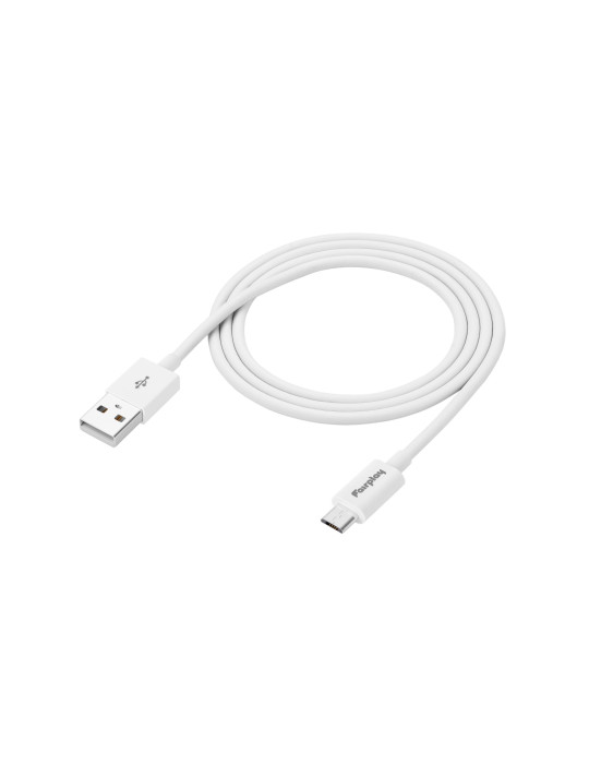 FAIRPLAY SENECIO Câble Micro-USB 1m (Blanc) (Bulk)
