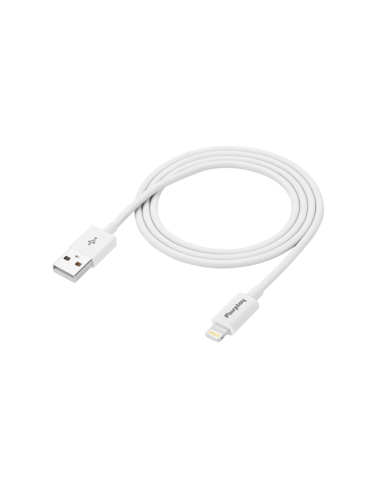 FAIRPLAY SENECIO Câble Lightning 1m (Blanc) (Bulk)