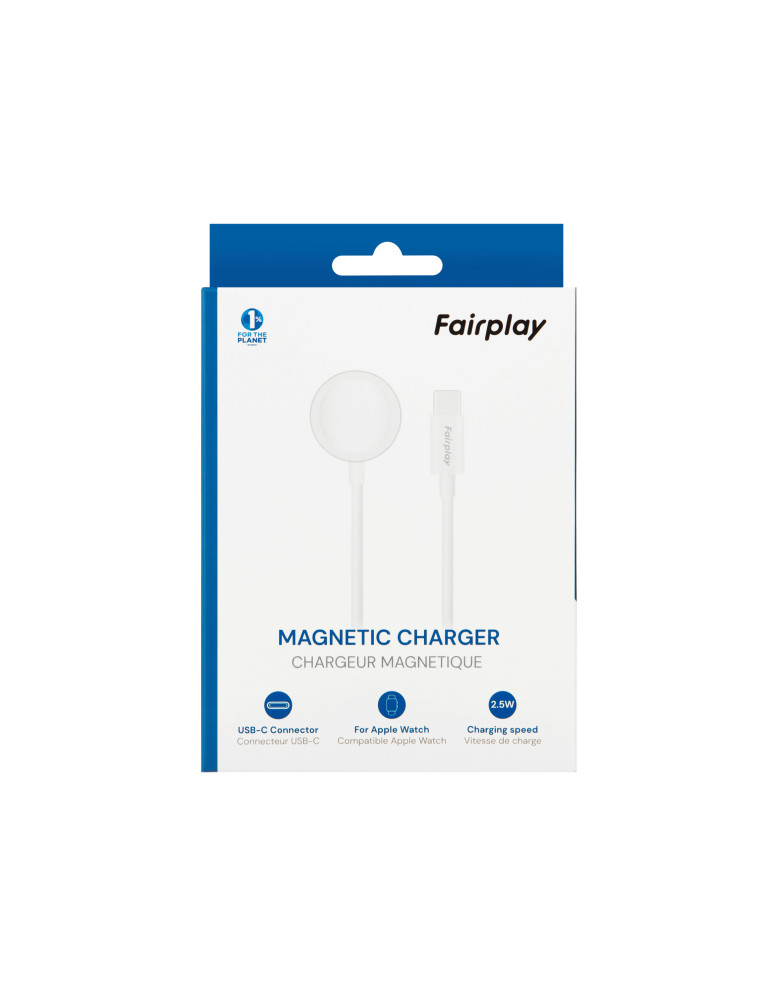 FAIRPLAY Chargeur Apple Watch USB-C (1m) | DOTIRI