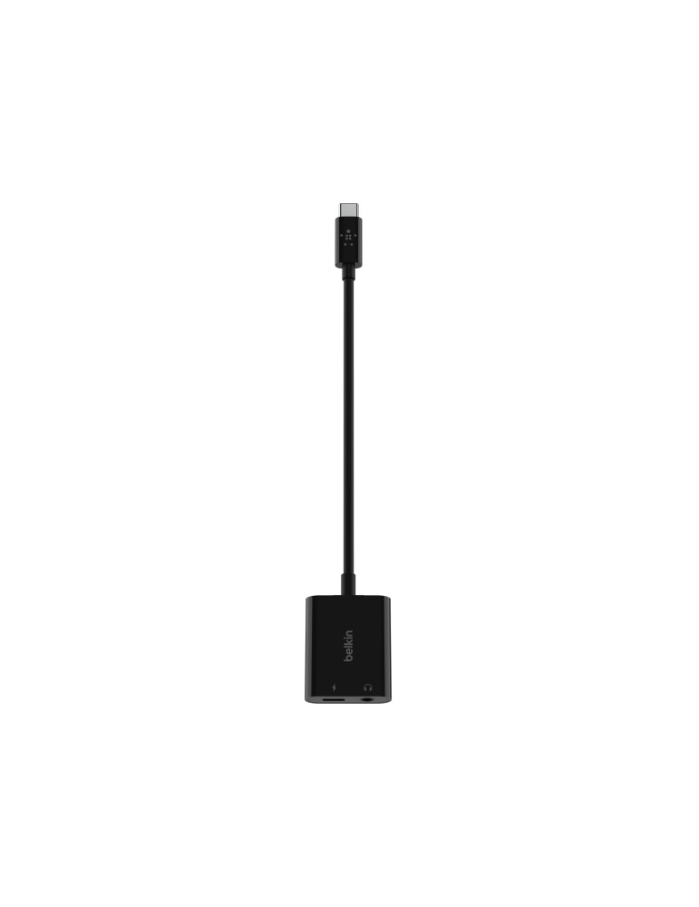 Belkin Adaptateur USB-C vers USB-C et Jack 3,5mm (Noir)