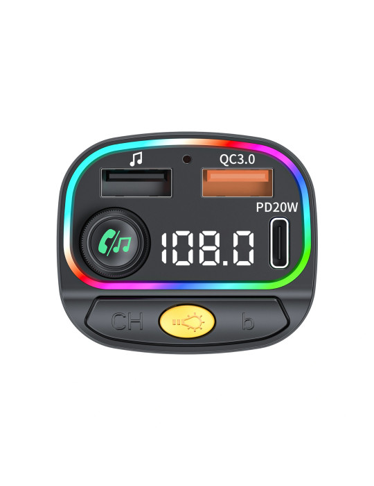 WiWU Lecteur MP3 Voiture Bluetooth (Wi-QC031)