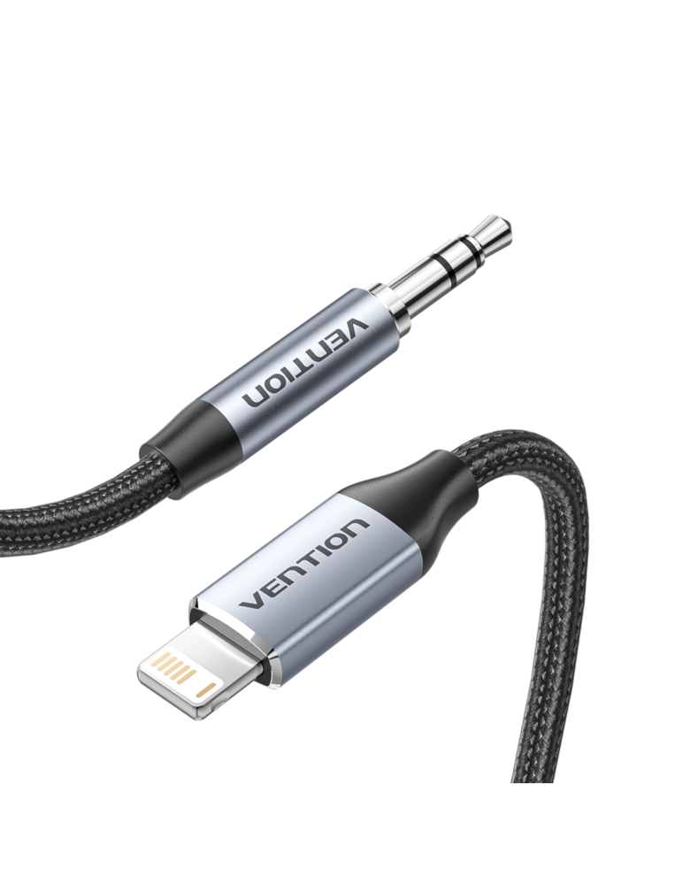VENTION Câble Tressé Lightning vers Jack 3,5mm (1.5m)