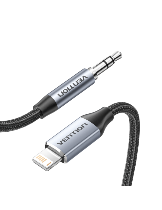 VENTION Câble Tressé Lightning vers Jack 3,5mm (1.5m)