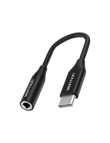 VENTION Adaptateur USB-C Mâle vers Jack 3,5mm (Noir)